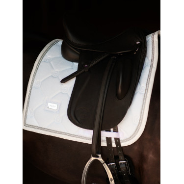 Dressuurzadeldek Equestrian Stockholm Stralend wit