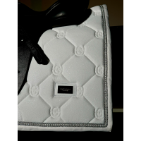 Tapis de dressage Equestrian Stockholm Tout noir scintillant