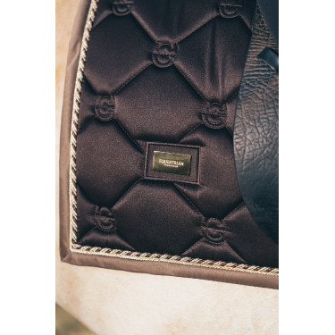 Tapis de dressage Equestrian Stockholm Marron doré