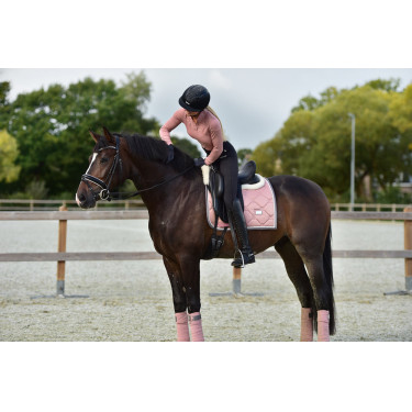 Tapis de dressage Equestrian Stockholm Rose pearl
