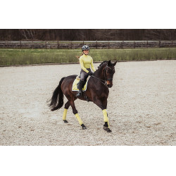 Tapis de dressage Equestrian Stockholm Citron doux Jaune