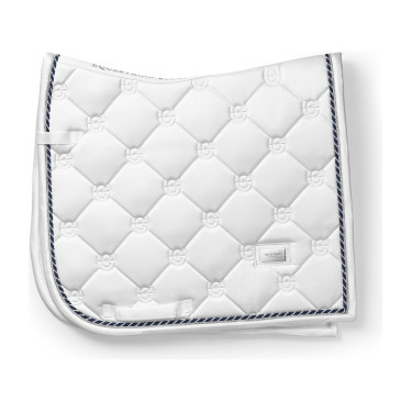 Tapis de dressage Equestrian Stockholm Blanc perfection
