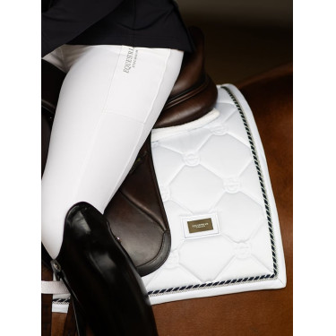 Tapis de dressage Equestrian Stockholm Blanc perfection