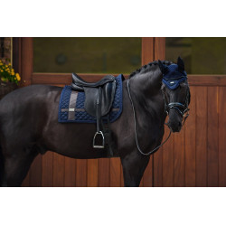 Dressuurdekje Equestrian Stockholm luxe bandages Zilver Dressuurdekje Equestrian Stockholm luxe bandages Zilver