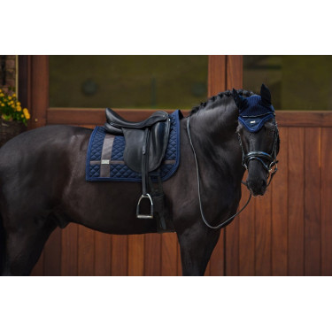 Dressuurdekje Equestrian Stockholm luxe bandages Zilver Dressuurdekje Equestrian Stockholm luxe bandages Zilver