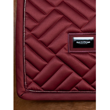 Tapis de dressage Equestrian Stockholm modern Bordeaux Tapis de dressage Equestrian Stockholm modern Bordeaux