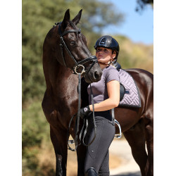 Moderne dressuurdekje Equestrian Stockholm Donkerpaars