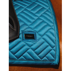 Moderne dressuurdekje Equestrian Stockholm Teal blauw Moderne dressuurdekje Equestrian Stockholm Teal blauw