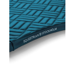 Moderne dressuurdekje Equestrian Stockholm Teal blauw Moderne dressuurdekje Equestrian Stockholm Teal blauw