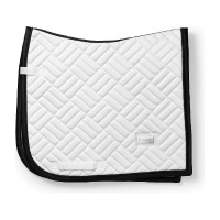 Tapis de dressage Equestrian Stockholm modern Blanc noir edition Tapis de dressage Equestrian Stockholm modern Blanc noir edition