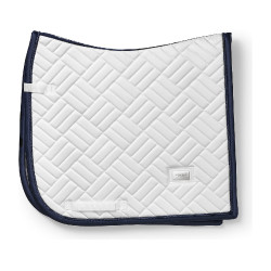Tapis de dressage Equestrian Stockholm modern Blanc marine