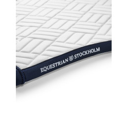 Tapis de dressage Equestrian Stockholm modern Blanc marine