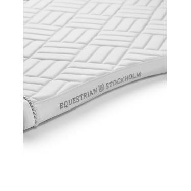 Moderne dressuurdekje Equestrian Stockholm Wit perfectie