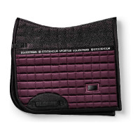 Dressuurdekje Equestrian Stockholm Performance Zwart raven Violet