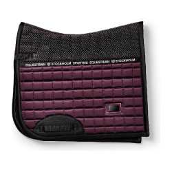 Dressuurdekje Equestrian Stockholm Performance Zwart raven Violet