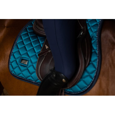 Equestrian Stockholm springzadelpad Aurora-blauw