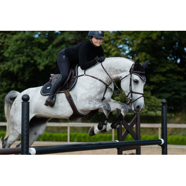 Tapis de selle Equestrian Stockholm jumping Noir édition Tapis de selle Equestrian Stockholm jumping Noir édition