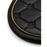 Tapis de selle Equestrian Stockholm jumping Noir or