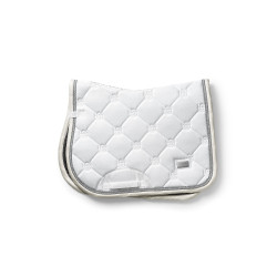 Tapis de selle Equestrian Stockholm jumping Blanc scintillant Tapis de selle Equestrian Stockholm jumping Blanc scintillant