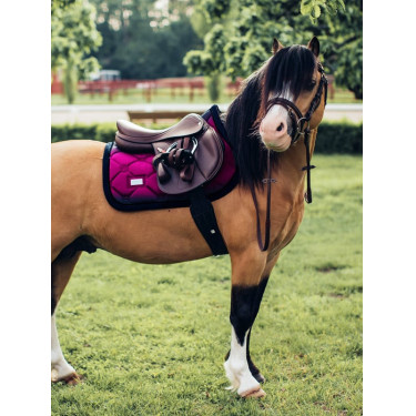 Equestrian Stockholm springzadelpad Fuchsia verwassen Roze