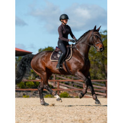 Tapis de selle Equestrian Stockholm jumping Marron doré