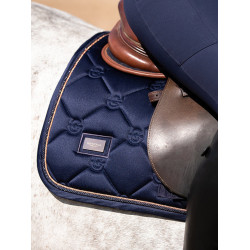 Tapis de selle Equestrian Stockholm jumping Lagoon blush Bleu