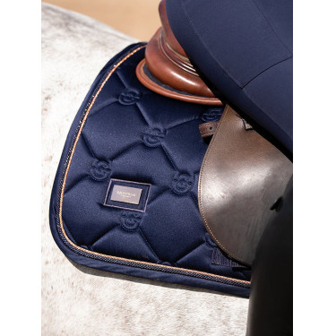 Tapis de selle Equestrian Stockholm jumping Lagoon blush Bleu