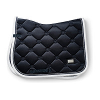 Equestrian Stockholm springzadelpad Middernacht-witte bies Marineblauw