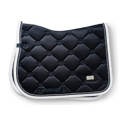 Equestrian Stockholm springzadelpad Middernacht-witte bies Marineblauw