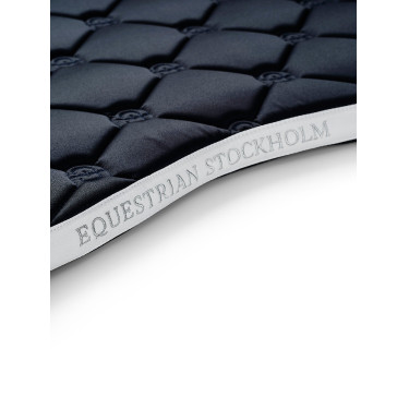 Equestrian Stockholm springzadelpad Middernacht-witte bies Marineblauw