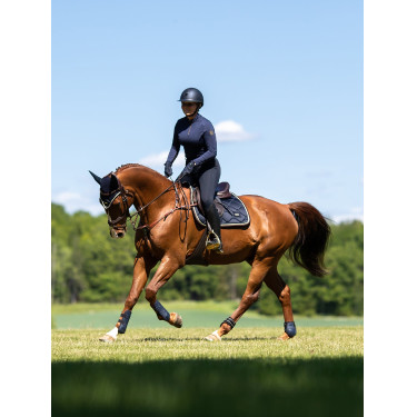 Equestrian Stockholm springzadelpad Koninklijke klassieker Blauw