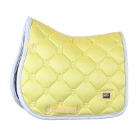 Tapis de selle Equestrian Stockholm jumping Citron doux Jaune Tapis de selle Equestrian Stockholm jumping Citron doux Jaune
