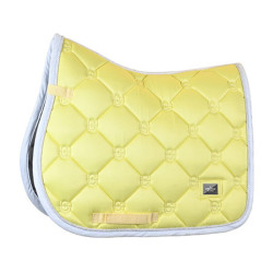 Tapis de selle Equestrian Stockholm jumping Citron doux Jaune