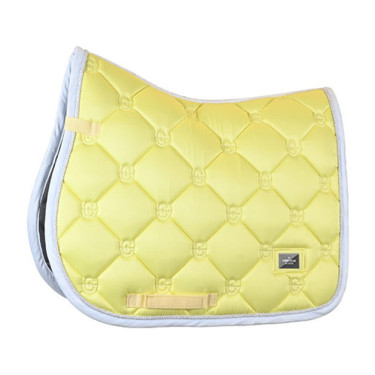 Tapis de selle Equestrian Stockholm jumping Citron doux Jaune