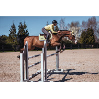 Tapis de selle Equestrian Stockholm jumping Citron doux Jaune Tapis de selle Equestrian Stockholm jumping Citron doux Jaune
