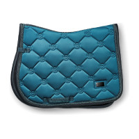 Tapis de selle Equestrian Stockholm jumping Tout noir scintillant