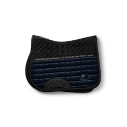 Tapis de selle Equestrian Stockholm jumping performance Marine Bleu marine