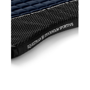 Tapis de selle Equestrian Stockholm jumping performance Marine Bleu marine