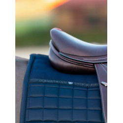 Tapis de selle Equestrian Stockholm jumping performance Marine Bleu marine