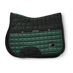 Tapis de selle Equestrian Stockholm jumping performance Vert sycomore