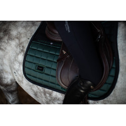 Tapis de selle Equestrian Stockholm jumping performance Vert sycomore