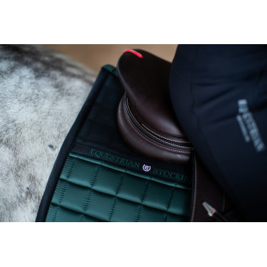 Tapis de selle Equestrian Stockholm jumping performance Vert sycomore