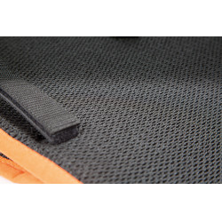 Tapis de selle Air Motion Shires Noir / orange