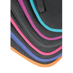 Tapis de selle Air Motion Shires Noir / orange