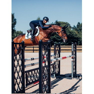 Tapis de selle Equestrian Stockholm jumping avec bandes Tapis de selle Equestrian Stockholm jumping avec bandes