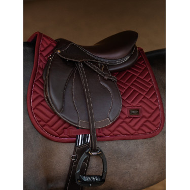 Equestrian Stockholm springzadelpad Modern Bordeaux
