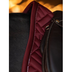 Tapis de selle Equestrian Stockholm jumping Modern Bordeaux Tapis de selle Equestrian Stockholm jumping Modern Bordeaux