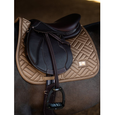 Tapis de selle Equestrian Stockholm jumping Modern Champagne Beige
