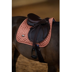 Tapis de selle Equestrian Stockholm jumping Modern Coral Rose