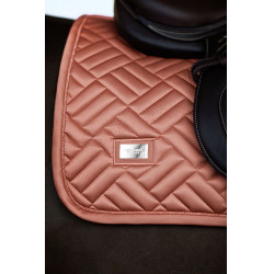 Tapis de selle Equestrian Stockholm jumping Modern Coral Rose